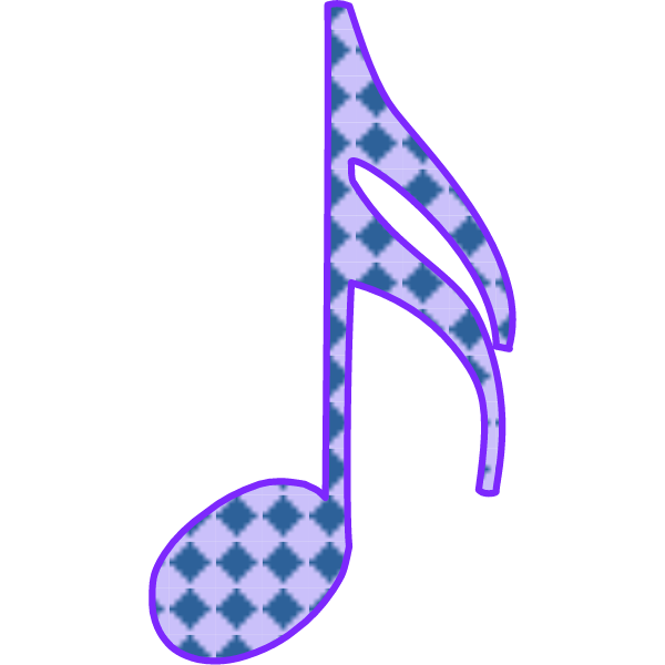 16th note purple pattern